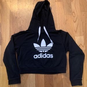 Adidas cropped hoodie